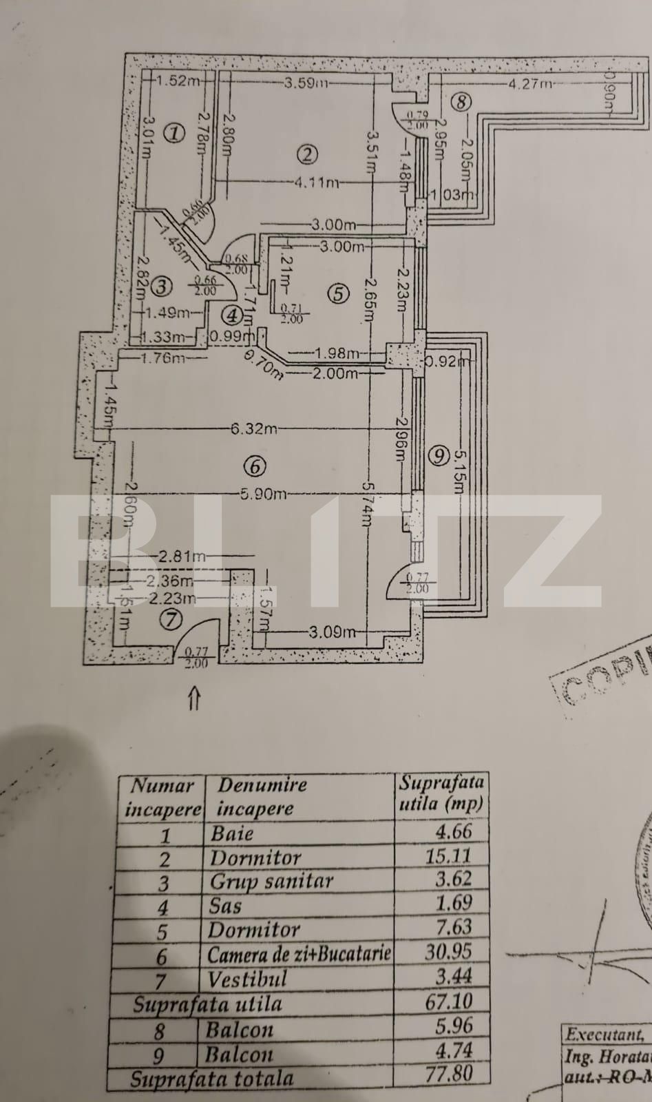 Apartament de vânzare 3 camere Ultracentral - 78694AV | BLITZ București | Poza1