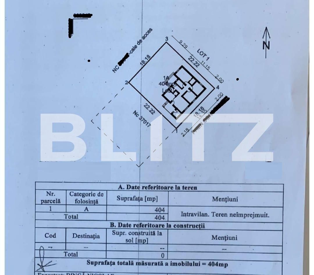 Vila 4 camere, 407 mp teren, în comuna Joita 