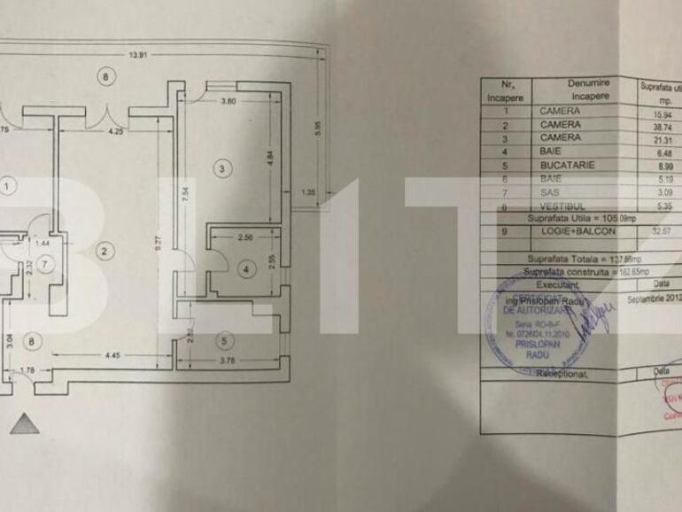 Apartament de vânzare 3 camere Pipera - 78900AV | BLITZ București | Poza1