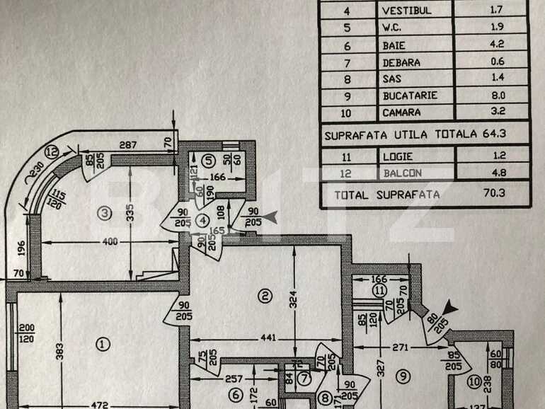 Apartament de vânzare 3 camere 1 Mai - 78903AV | BLITZ București | Poza2