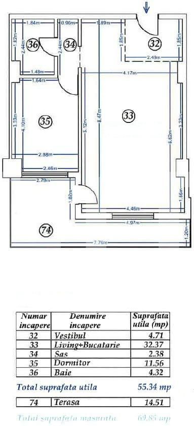 Apartament de vânzare 2 camere Decebal - 79067AV | BLITZ București | Poza19