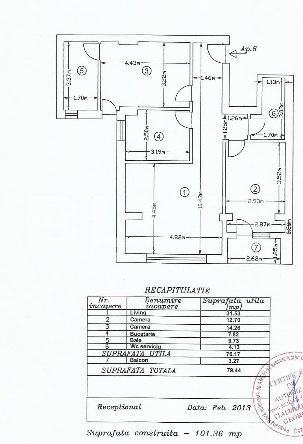 Apartament de vânzare 3 camere 1 Mai - 79425AV | BLITZ București | Poza1