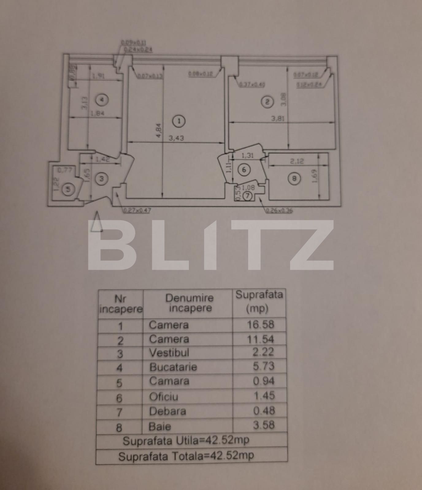 Apartament de vânzare 2 camere Ultracentral - 79743AV | BLITZ București | Poza1