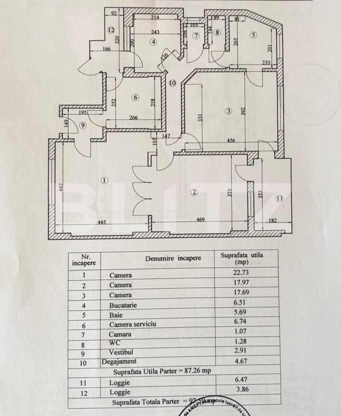 Apartament de vânzare 3 camere Ultracentral - 80574AV | BLITZ București | Poza1