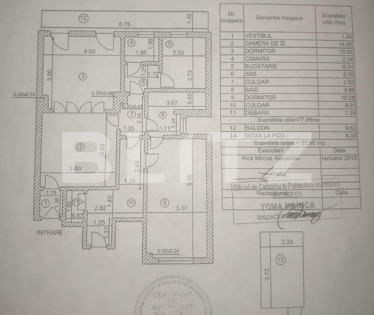 Apartament de vânzare 3 camere Ultracentral - 80673AV | BLITZ București | Poza4