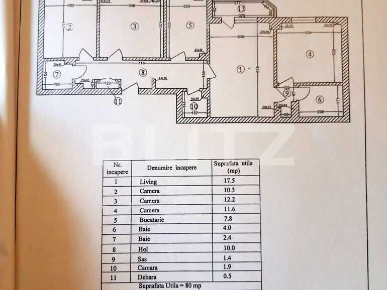 Apartament de vânzare 4 camere Mosilor - 80723AV | BLITZ București | Poza1