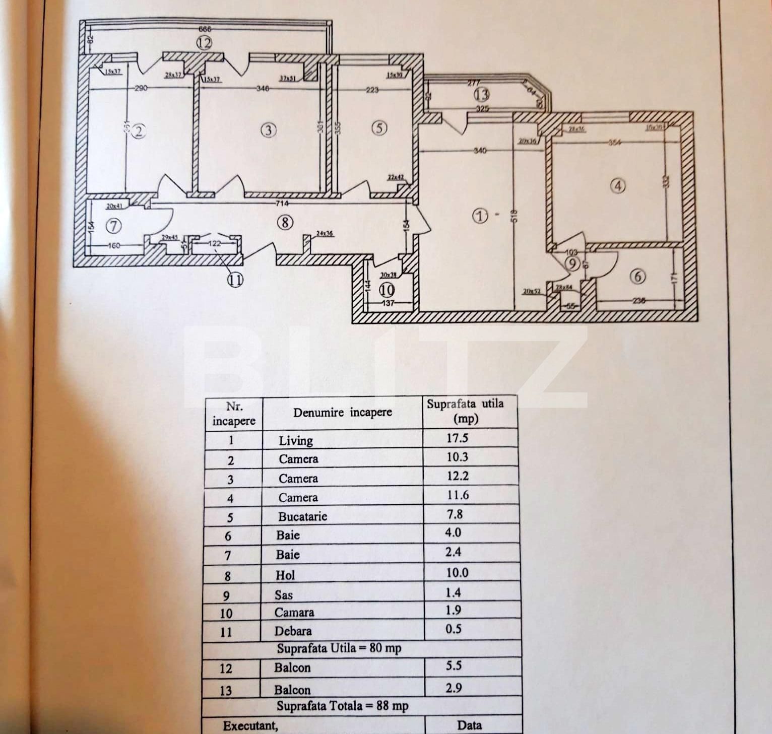 Apartament de vânzare 4 camere Mosilor - 80723AV | BLITZ București | Poza1