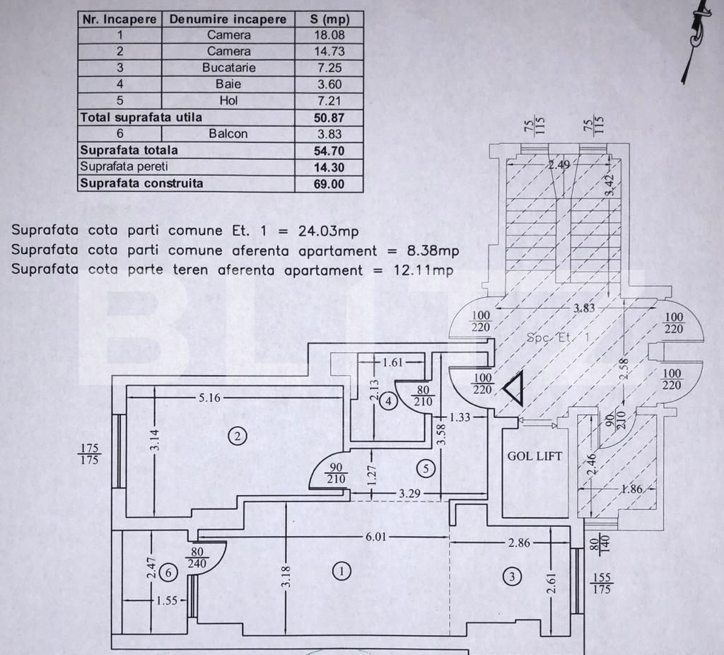 Apartament de vânzare 2 camere Aviatiei - 80756AV | BLITZ București | Poza1