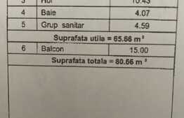 Apartament de 2 camere, terasă 15 mp, zona Nicolae Grigorescu