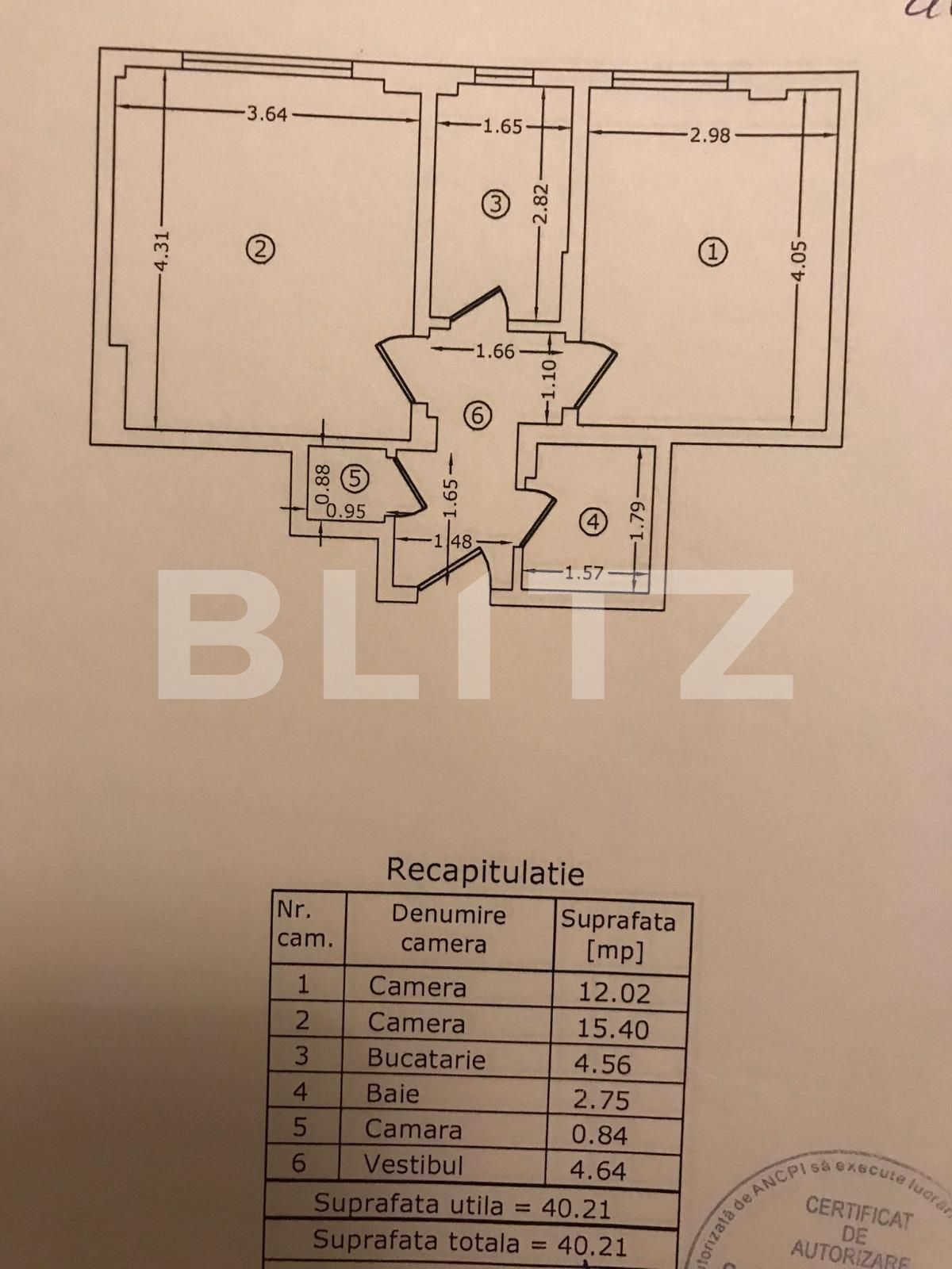 Apartament de vânzare 2 camere Unirii - 80915AV | BLITZ București | Poza8