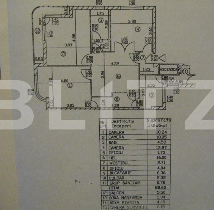 Apartament de vânzare 3 camere Mosilor - 81070AV | BLITZ București | Poza11