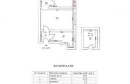 Apartament 2 camere, 46 mp, boxa 7 mp, Ultracentral!
