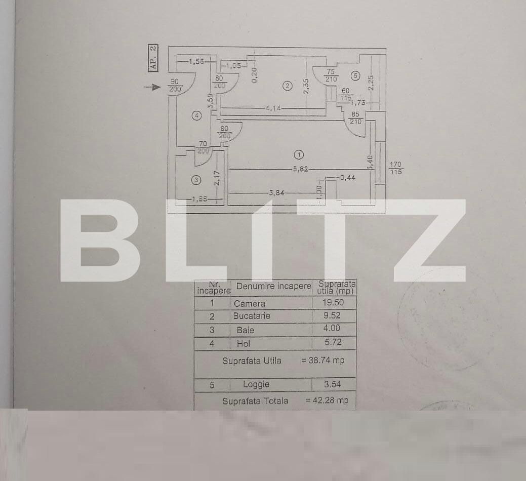 Garsonieră de vânzare Titan - 81337AV | BLITZ București | Poza2