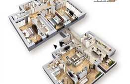 Penthouse de 5 camere, 220 mp, terasa, zona Aviatiei