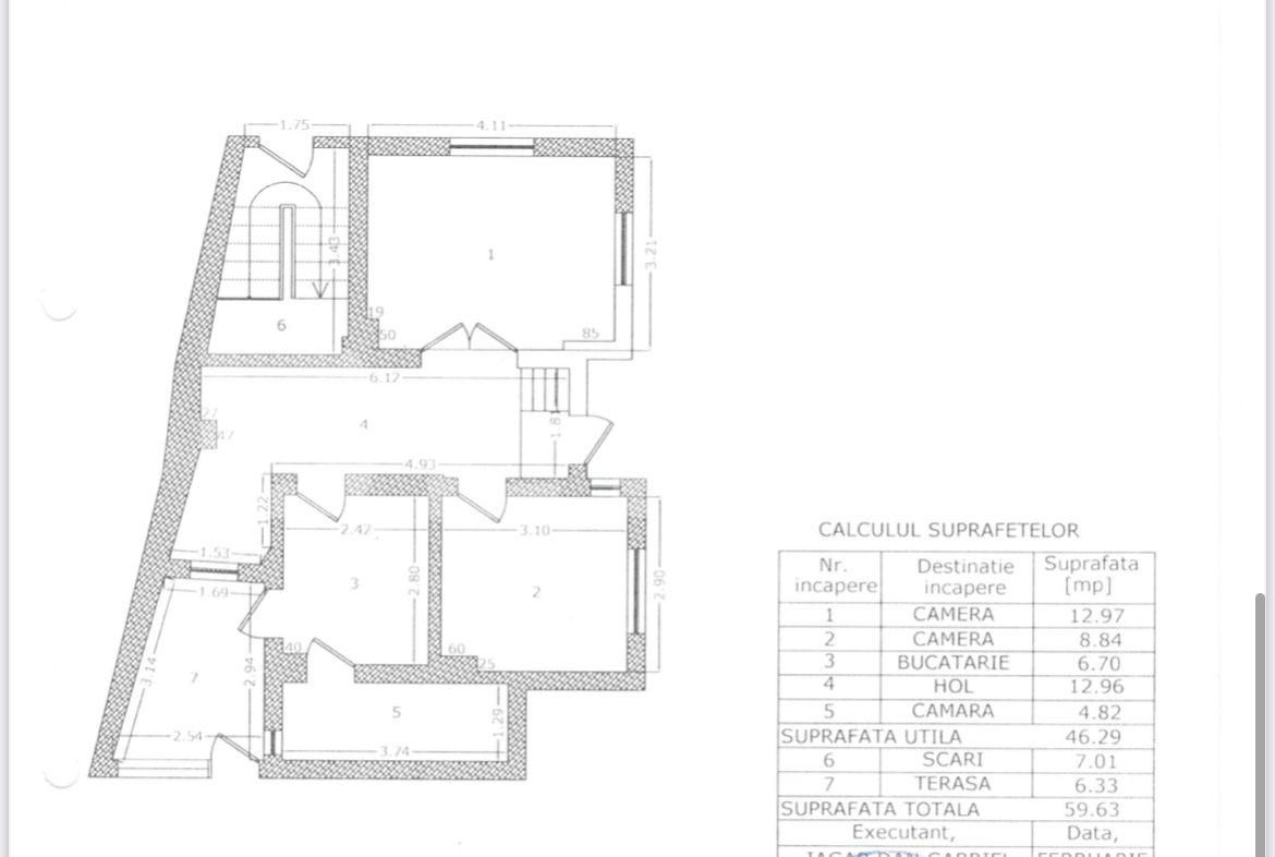Vilă de 250 mp utili, mobilata, 104 mp teren, zona Cismigiu