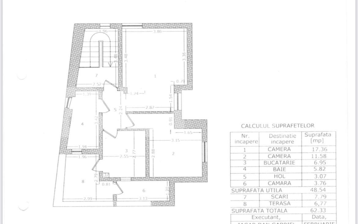 Vilă de 250 mp utili, mobilata, 104 mp teren, zona Cismigiu