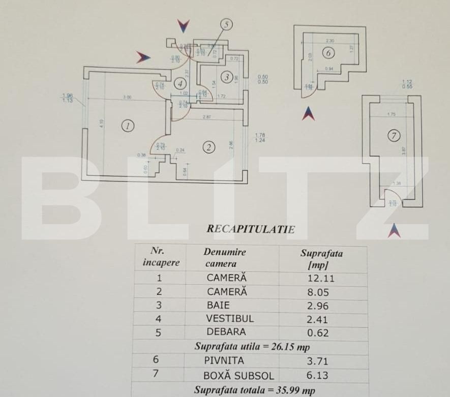 Apartament de vânzare 2 camere 1 Mai - 81565AV | BLITZ București | Poza12