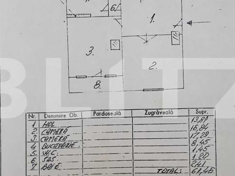 Apartament de vânzare 3 camere Parcul Carol - 81739AV | BLITZ București | Poza1