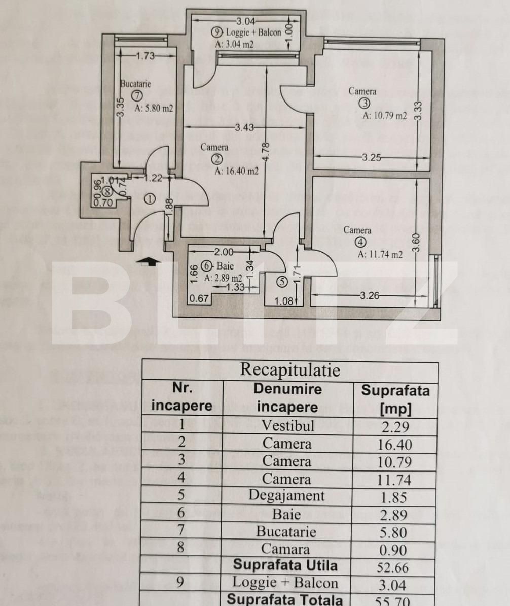 Apartament de vânzare 3 camere Ultracentral - 81763AV | BLITZ București | Poza9
