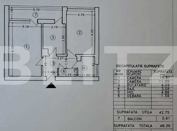 Apartament de vânzare 2 camere Titan - 81812AV | BLITZ București | Poza1
