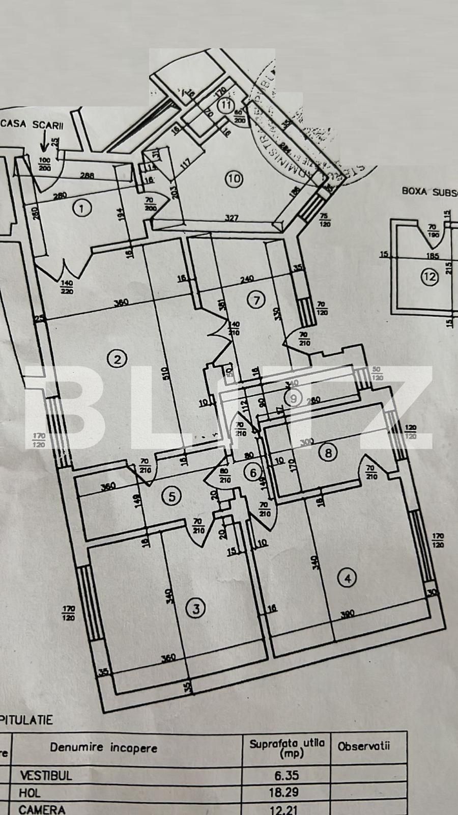 Apartament de 4 camere, 90 mp, finisat, zona Ultracentrală 
