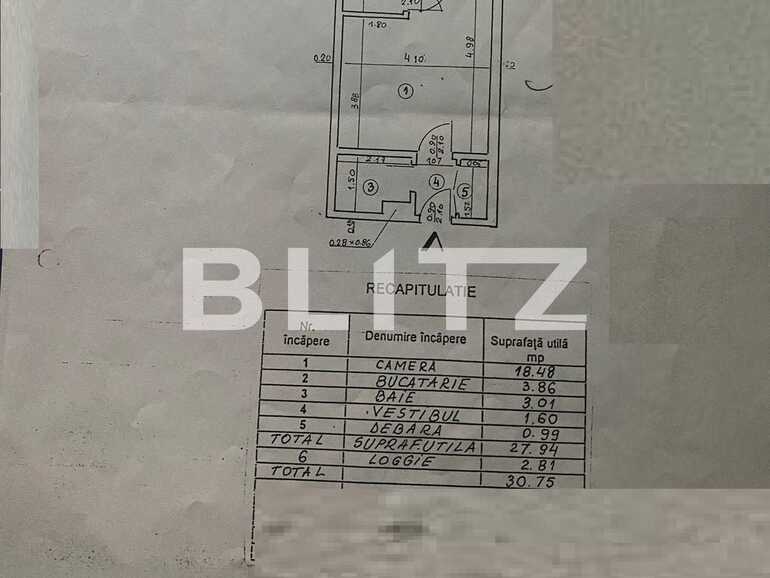 Garsonieră de vânzare Titan - 81837AV | BLITZ București | Poza1