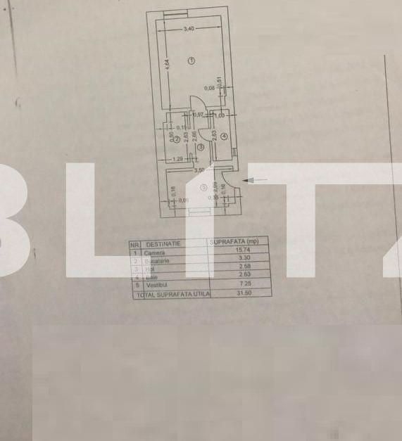 Garsonieră de vânzare Titan - 81854AV | BLITZ București | Poza10