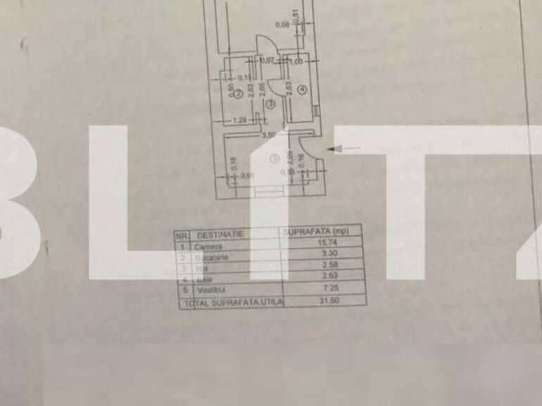 Garsonieră de vânzare Titan - 81854AV | BLITZ București | Poza1