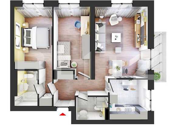 Apartament de vânzare 3 camere Titan - 81864AV | BLITZ București | Poza1