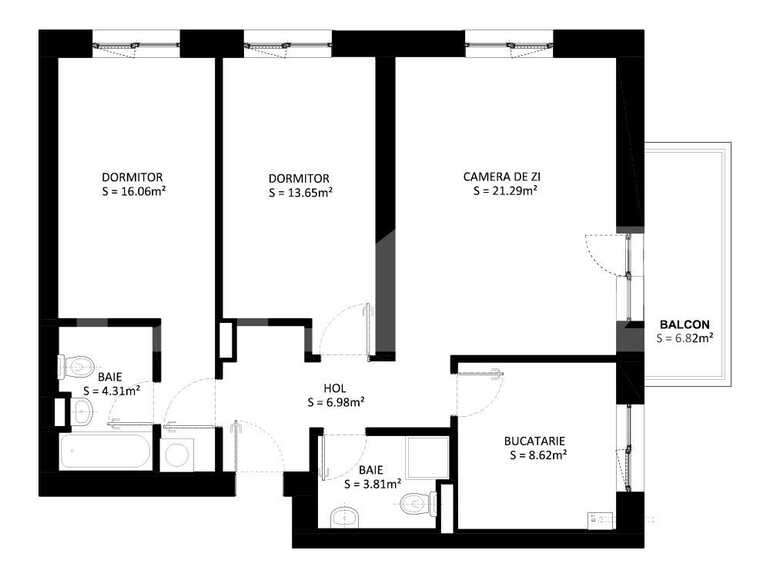 Apartament de vânzare 3 camere Titan - 81864AV | BLITZ București | Poza1