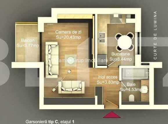 Garsonieră de vânzare Parcul Carol - 81877AV | BLITZ București | Poza1