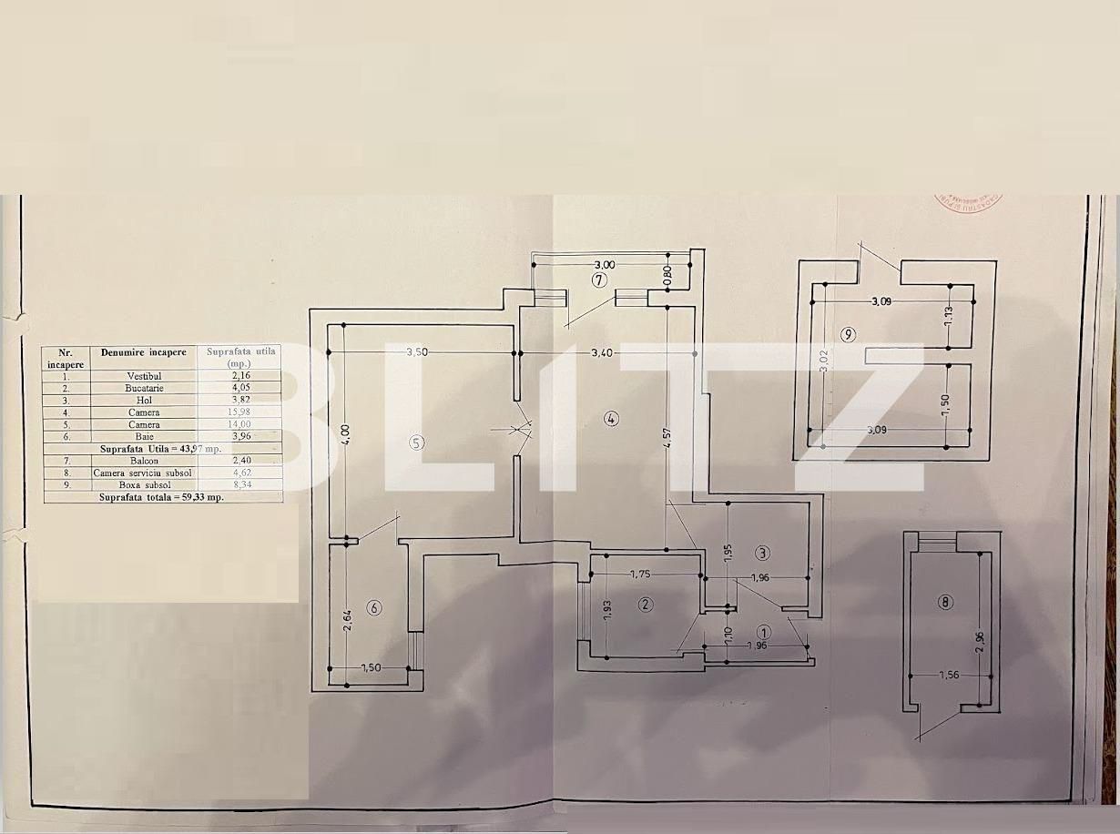 Apartament superb de 2 camere, 47 mp, izolat exterior, Iancului