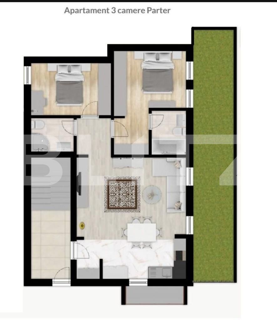 Apartament de vânzare 3 camere Pipera - 82071AV | BLITZ București | Poza1