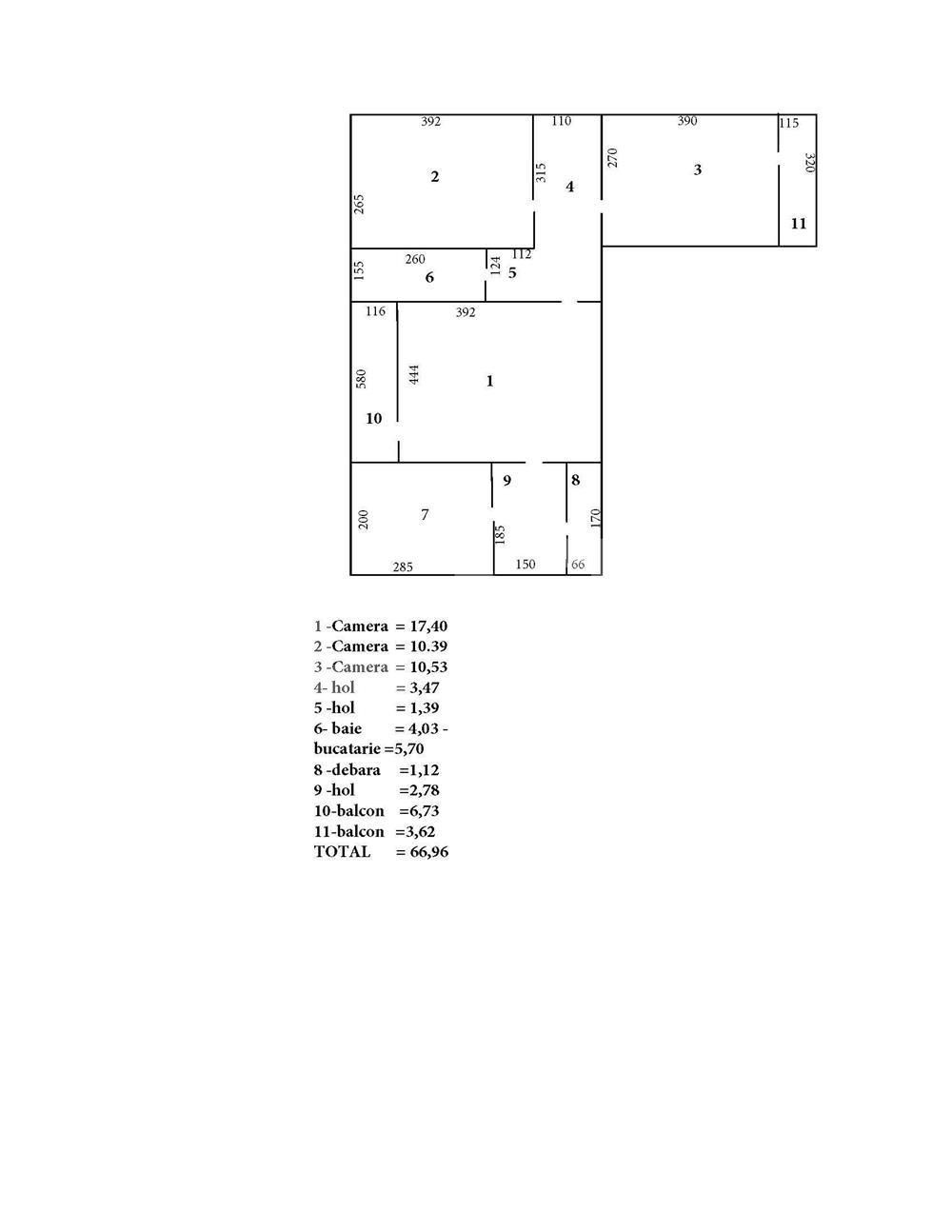 Apartament 3 camere, zona Alexandru Obregia