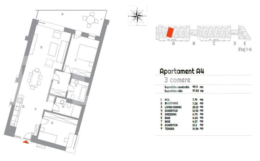 Apartament de vânzare 3 camere Baneasa - 82234AV | BLITZ București | Poza1