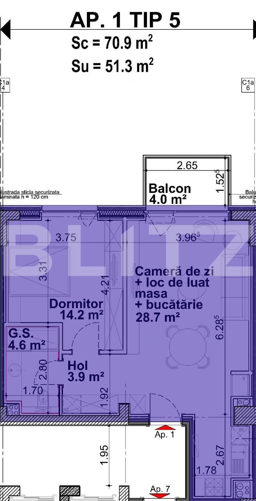 Apartament de vânzare 2 camere Aviatiei - 82258AV | BLITZ București | Poza1