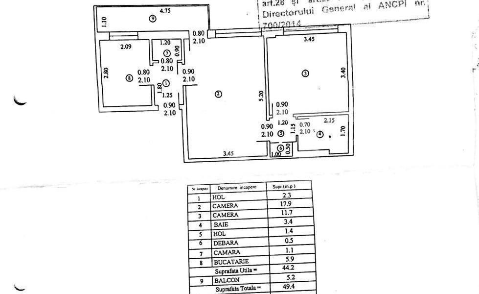 Apartament de vânzare 2 camere 1 Mai - 82314AV | BLITZ București | Poza1