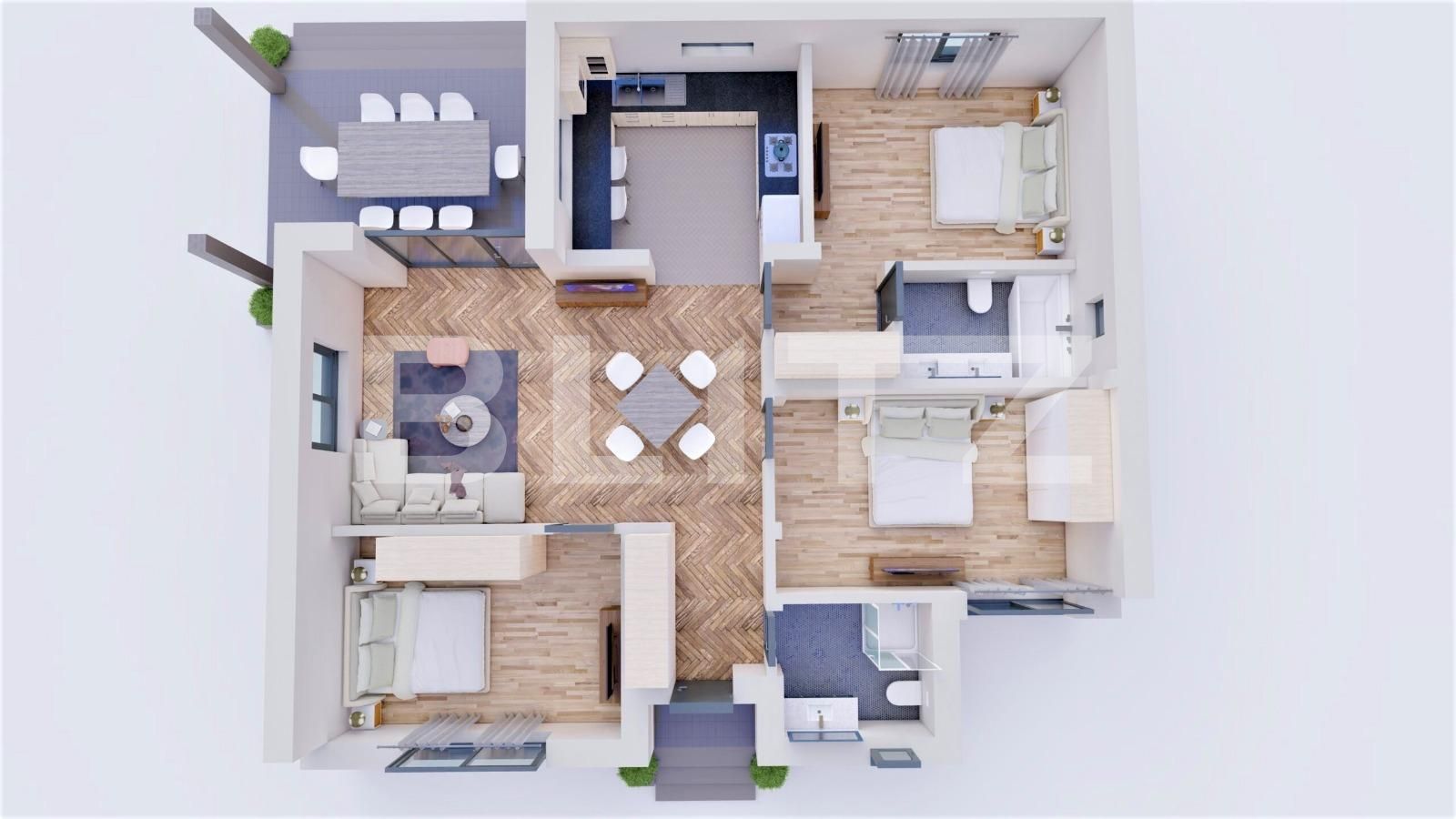 Casa de vânzare 4 camere Petresti - 82390CV | BLITZ București | Poza4