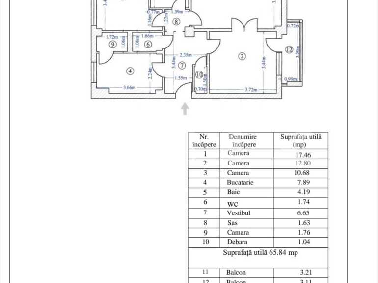 Apartament de vânzare 3 camere Ultracentral - 82857AV | BLITZ București | Poza1