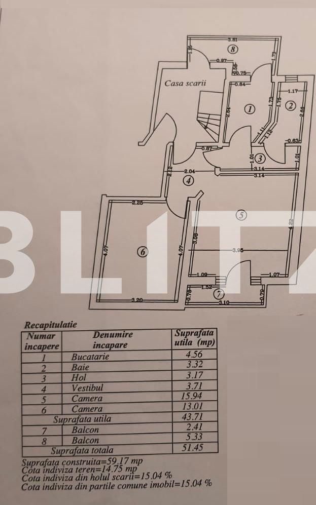 Apartament de vânzare 2 camere Stefan cel Mare - 82922AV | BLITZ București | Poza4