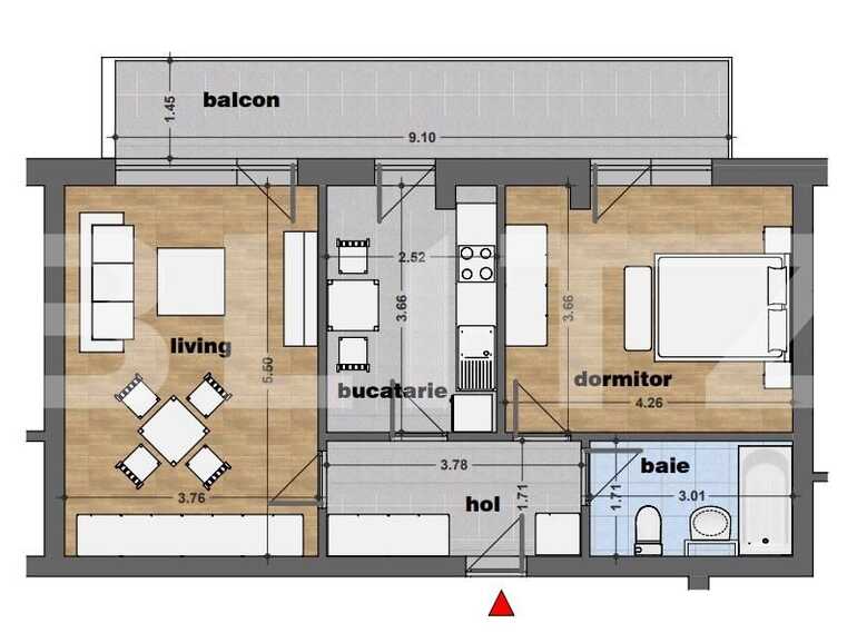 Apartament de vânzare 2 camere Titan - 83017AV | BLITZ București | Poza1