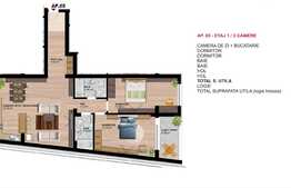 Apartament 3 camere, 102 mp, zona Brancoveanu