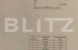 Garsonieră ideală pentru investiție, curte, loc de parcare, zona Băneasa