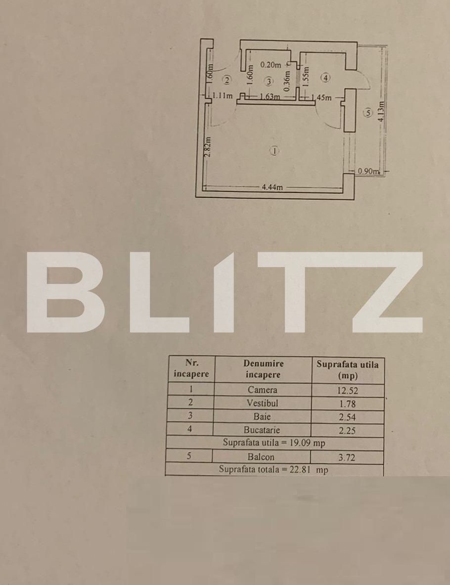 Garsonieră de vânzare Baneasa - 83103AV | BLITZ București | Poza1