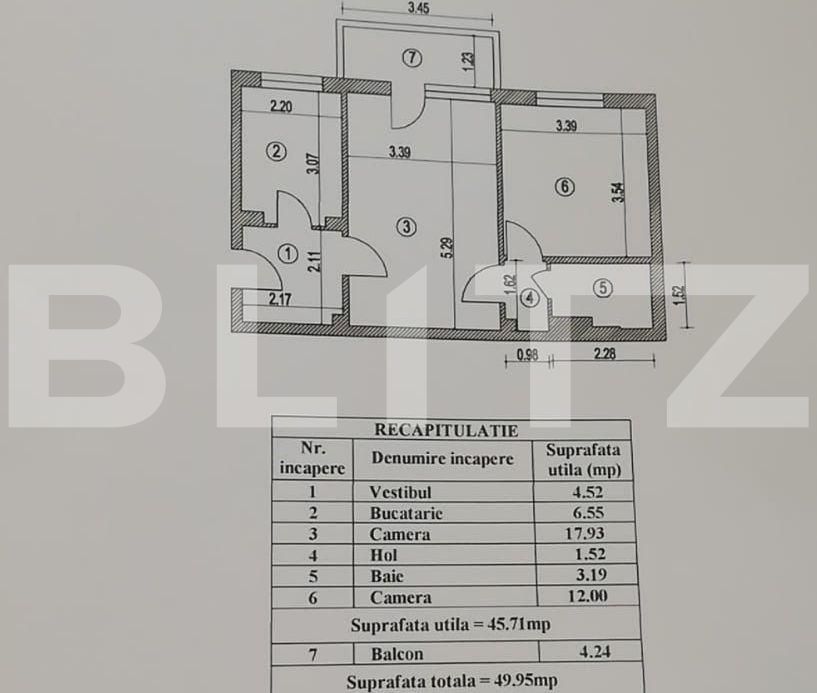 Apartament de vânzare 2 camere Titan - 83115AV | BLITZ București | Poza7