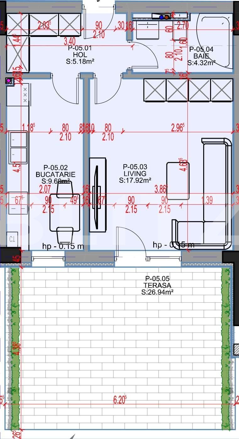 Garsonieră de vânzare 1 Decembrie - 83141AV | BLITZ București | Poza1