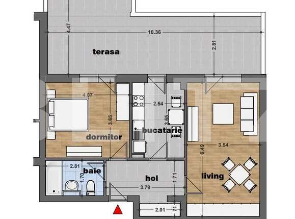 Apartament de vânzare 2 camere Catelu - 83151AV | BLITZ București | Poza1