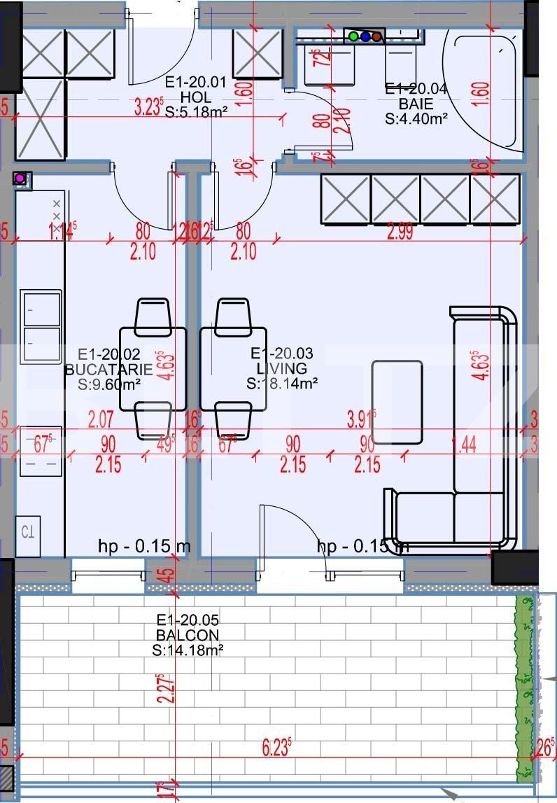 Garsonieră de vânzare 1 Decembrie - 83162AV | BLITZ București | Poza1