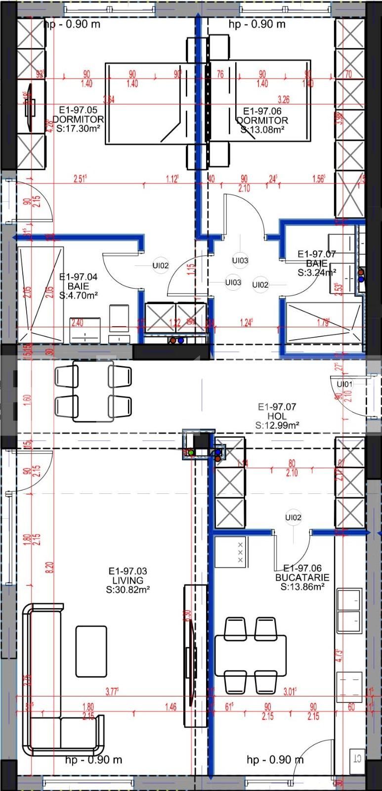 Apartament de vânzare 3 camere 1 Decembrie - 83168AV | BLITZ București | Poza1