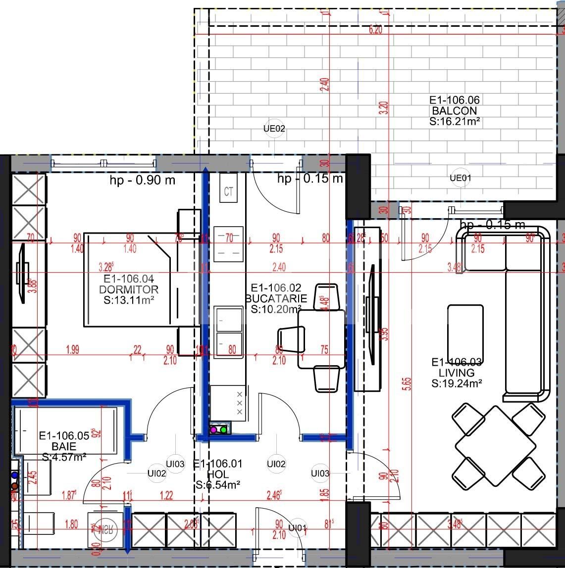 Apartament de vânzare 2 camere 1 Decembrie - 83180AV | BLITZ București | Poza1